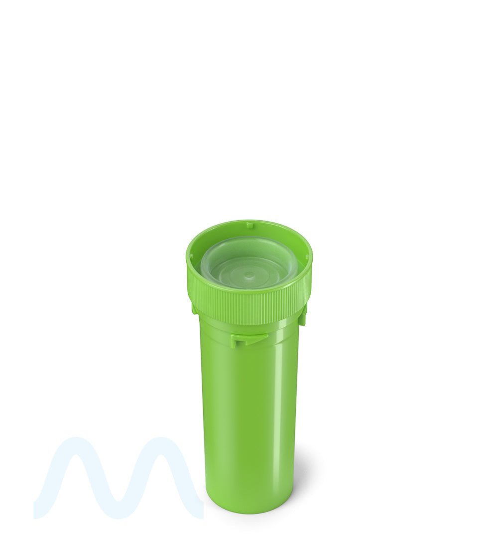 Child Resistant | Opaque Green Reversible Cap Vials | 16dr - 3g - 230 Count - 3