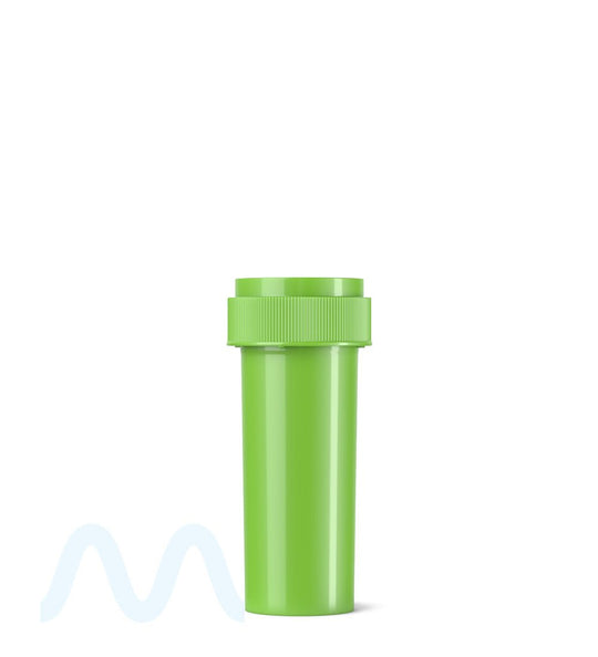 Child Resistant | Opaque Green Reversible Cap Vials | 16dr - 3g - 230 Count - 5