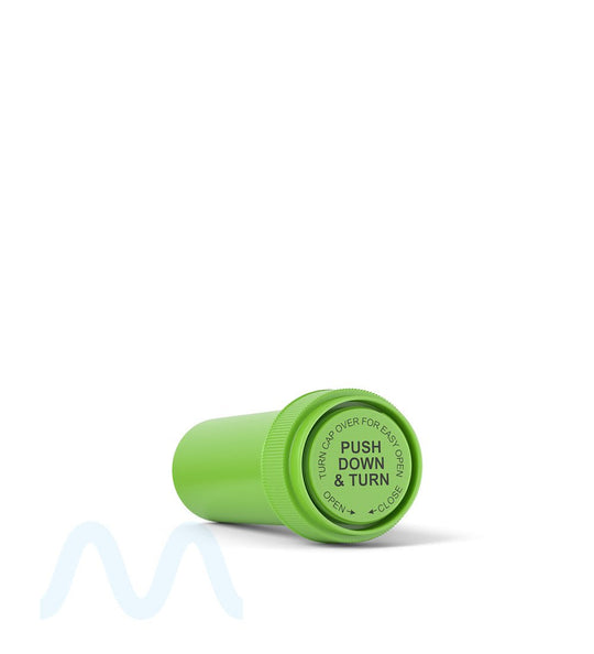 Child Resistant | Opaque Green Reversible Cap Vials | 16dr - 3g - 230 Count - 7