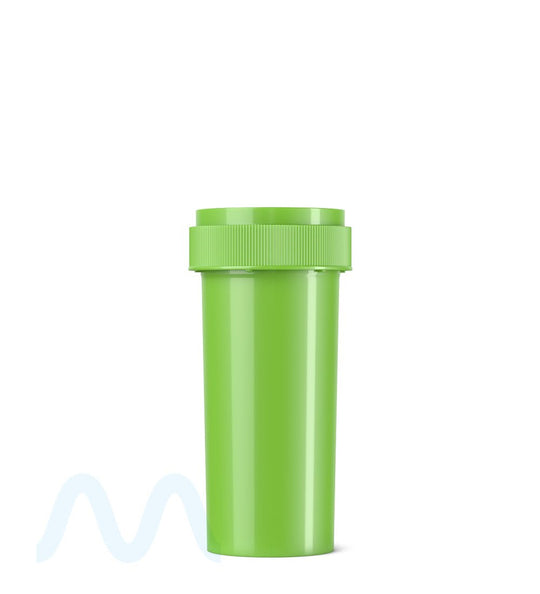 Child Resistant | Opaque Green Reversible Cap Vials | 30dr - 7g - 190 Count - 5