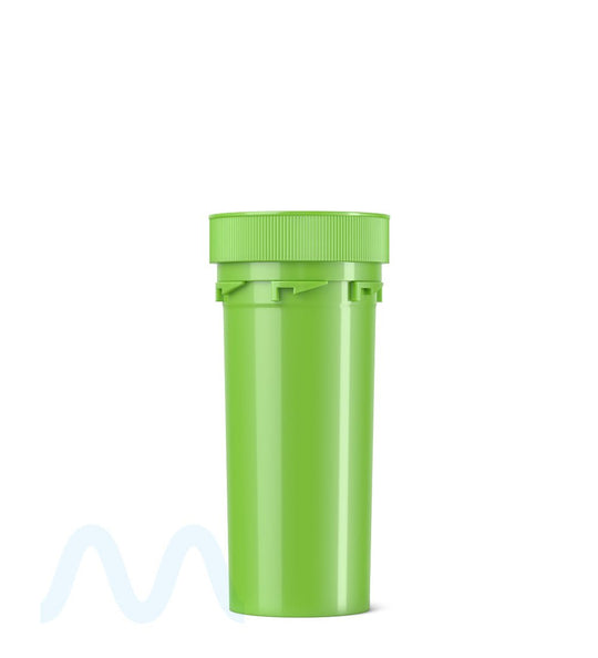 Child Resistant | Opaque Green Reversible Cap Vials | 30dr - 7g - 190 Count - 6