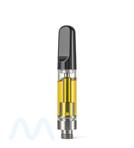 CCELL | TH2 Glass Vape Cartridge with Black Ceramic Mouthpiece | 1mL - Screw On - 100 Count - 8