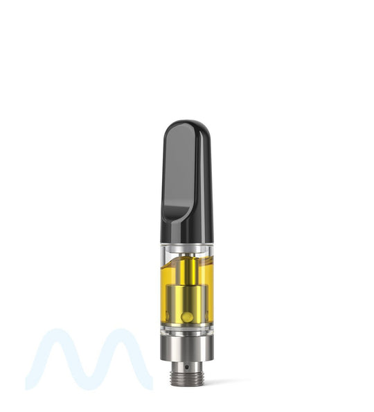 CCELL | TH2 Glass Vape Cartridge with Black Ceramic Mouthpiece | 0.5mL - Screw On - 100 Count - 8