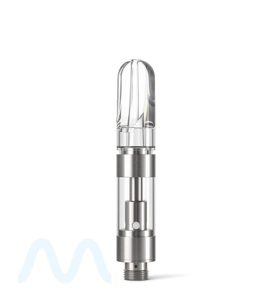 CCELL | M6T Plastic Vape Cartridge with Clear Plastic Mouthpiece | 0.5mL - Press On - 100 Count - 1