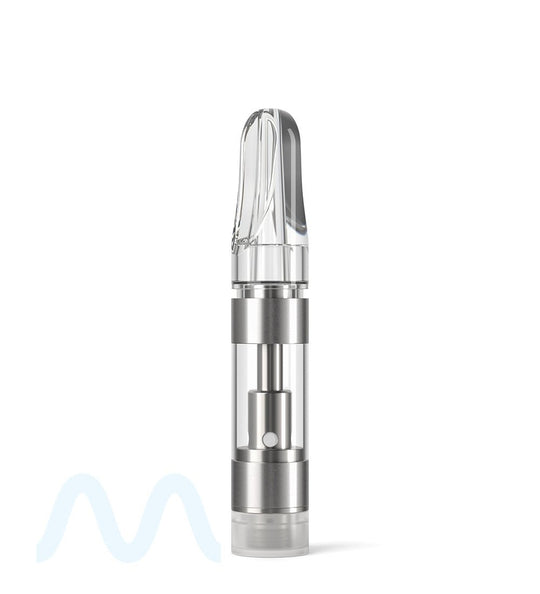 CCELL | M6T Plastic Vape Cartridge with Clear Plastic Mouthpiece | 0.5mL - Press On - 100 Count - 5