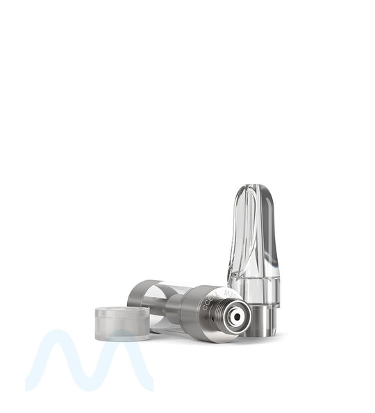 CCELL | M6T Plastic Vape Cartridge with Clear Plastic Mouthpiece | 0.5mL - Press On - 100 Count - 7