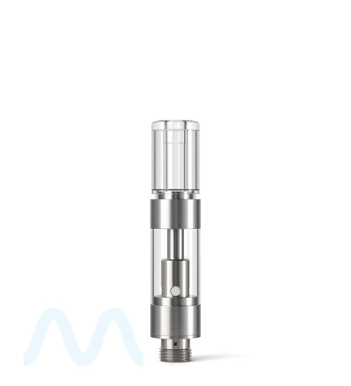 CCELL | M6T Plastic Vape Cartridge with Barrel Clear Plastic Mouthpiece | 0.5mL - Press On - 100 Count Image