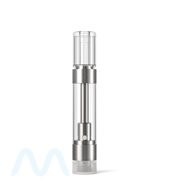 CCELL | M6T Plastic Vape Cartridge with Barrel Clear Plastic Mouthpiece | 1mL - Press On - 100 Count - 5