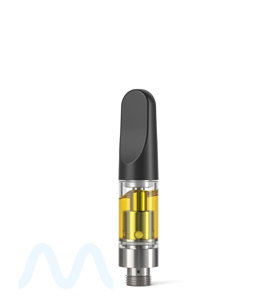 CCELL | TH2 Glass Vape Cartridge with Black Plastic Mouthpiece | 0.5mL - Screw On - 100 Count - 8