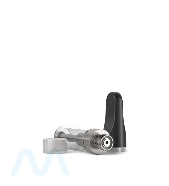 CCELL | TH2 Glass Vape Cartridge with Black Plastic Mouthpiece | 1mL - Screw On - 100 Count - 7