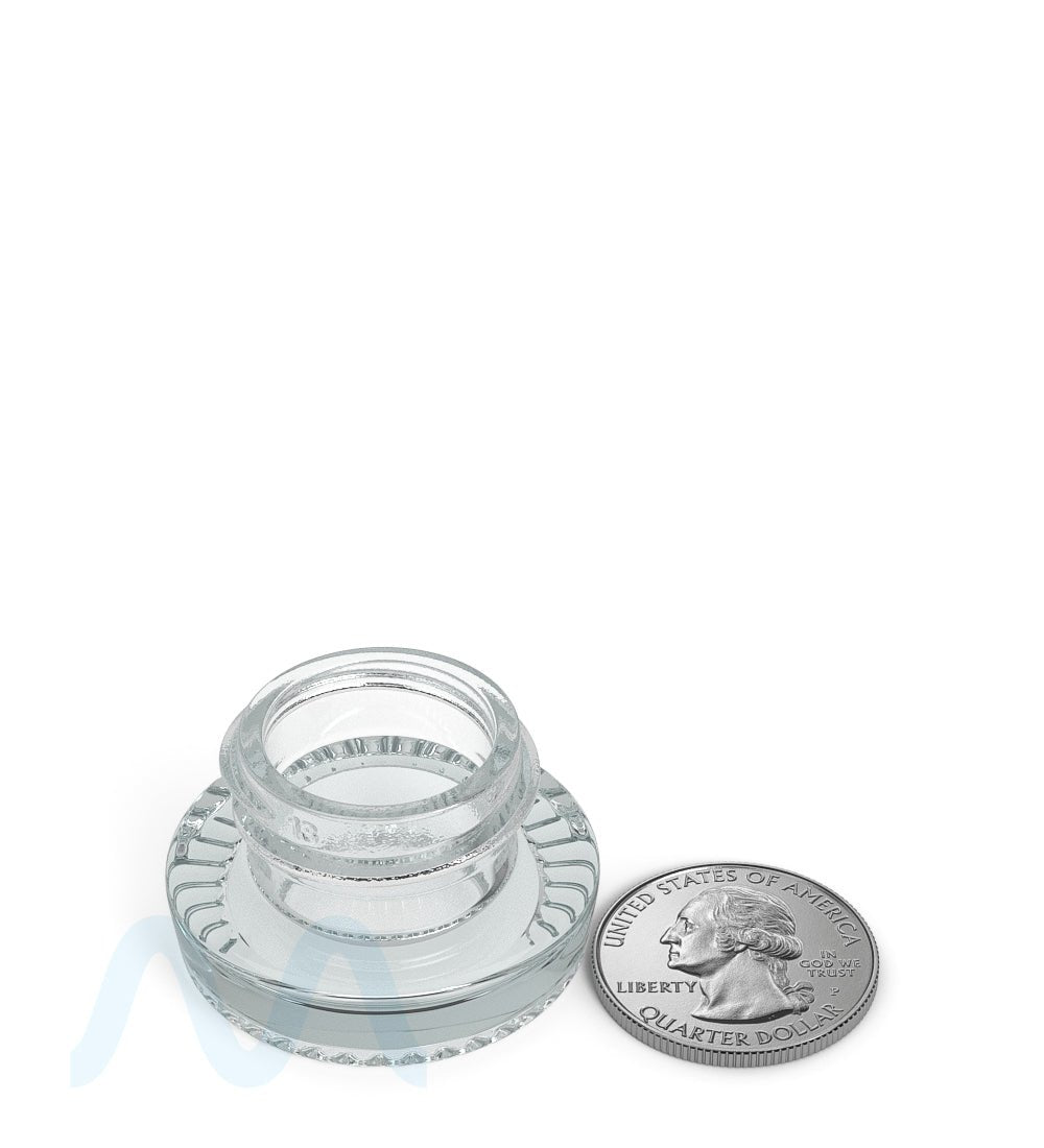 Clear Glass Concentrate Containers | 28mm - 5mL - 480 Count - 6