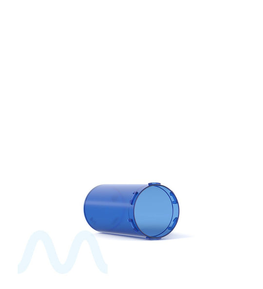 Child Resistant | Transparent Blue Veterinary Push Down & Turn Cap Vial | 13dr - 310 Count - 7