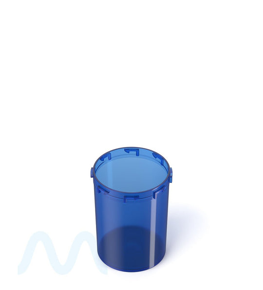 Child Resistant | Transparent Blue Veterinary Push Down & Turn Cap Vial | 30dr - 200 Count - 2