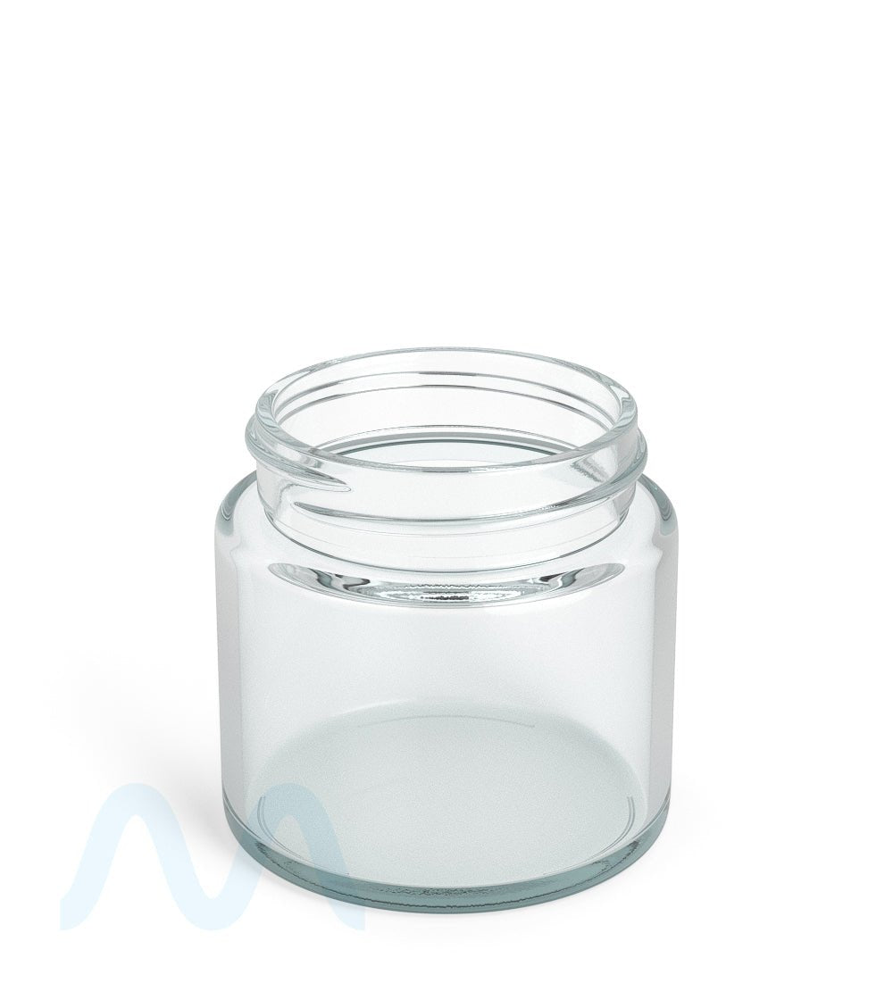 Straight Sided Clear Glass Jars | 53mm - 3oz - 144 Count - 1