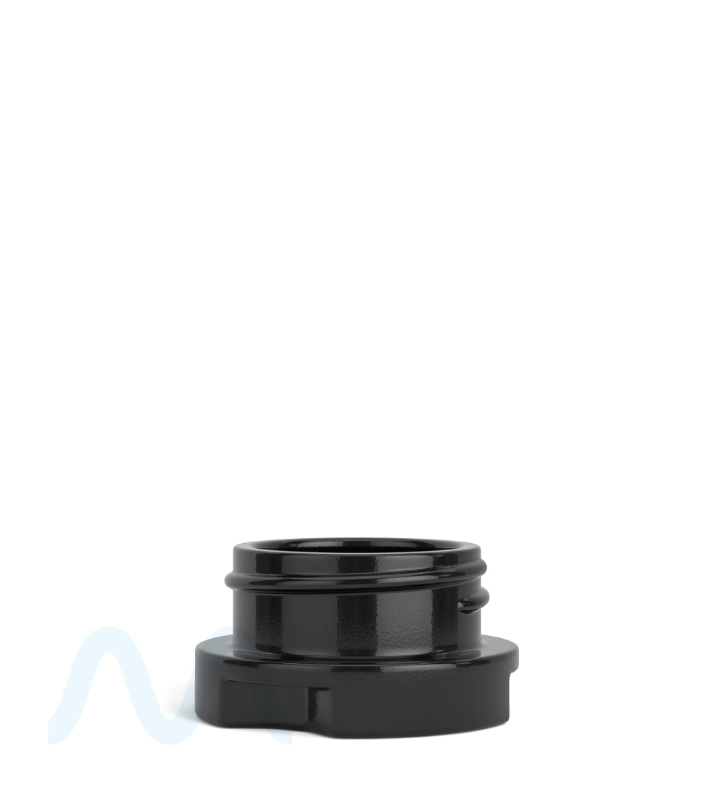 GROW PACK SUPPLY | Child Resistant Black Glass GPS Easy - Grip Concentrate Containers w/ Matte Black Cap | 28mm - 9mL - 320 Count - 3