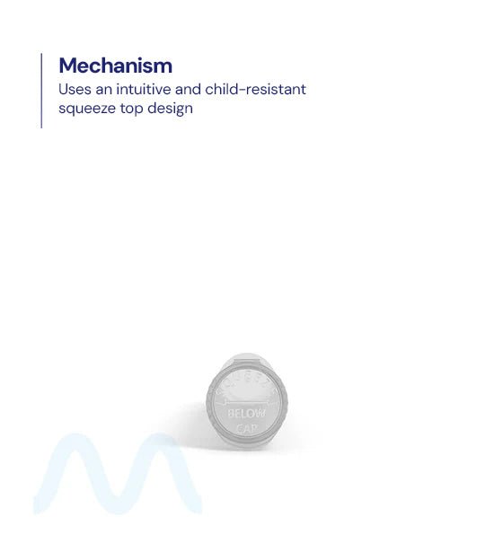 Child Resistant | Pop Top Plastic Pre - Roll Tubes (Open) | 95mm - Clear - 1000 Count - 6