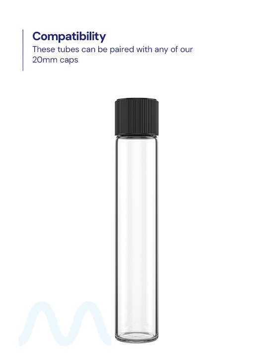 Glass Pre - Roll Tubes | 20mm - 115mm - 400 Count - 4