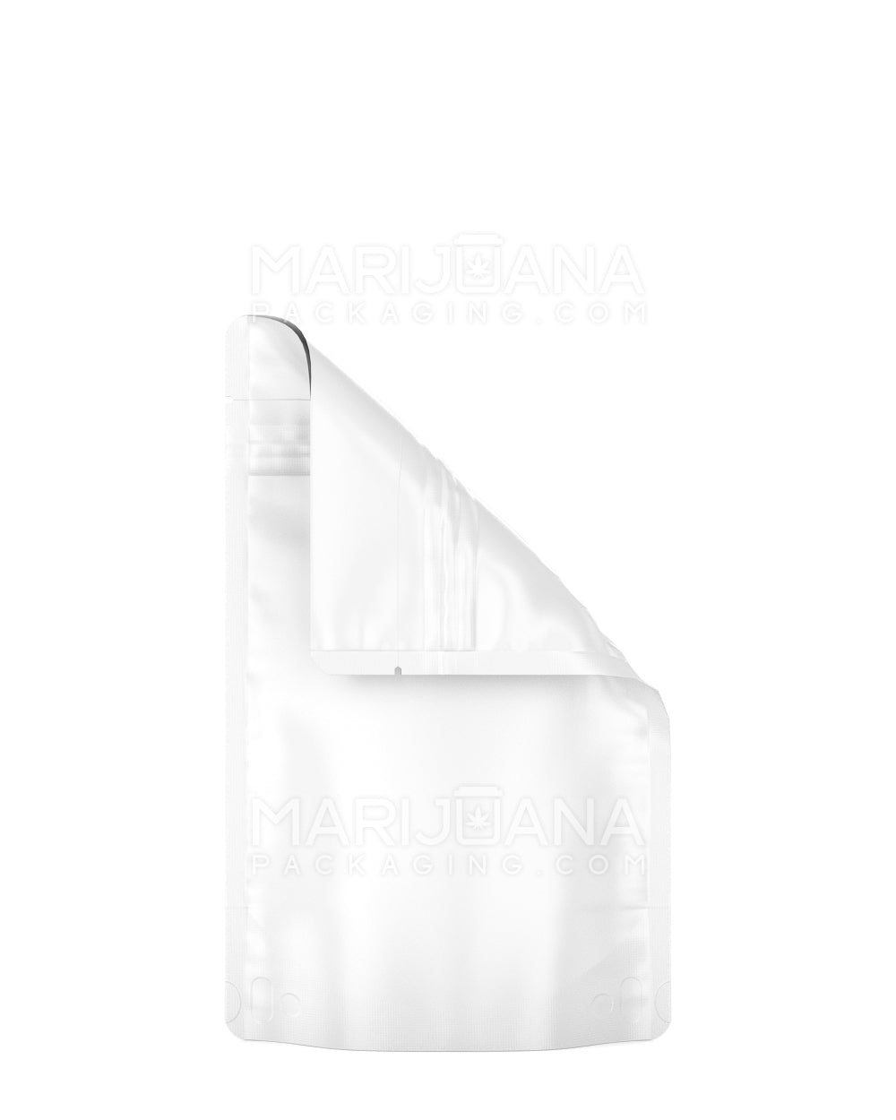 Tamper Evident | Matte White Mylar Bag | 4in x 6.5in - 7g - 1000 Count - 3