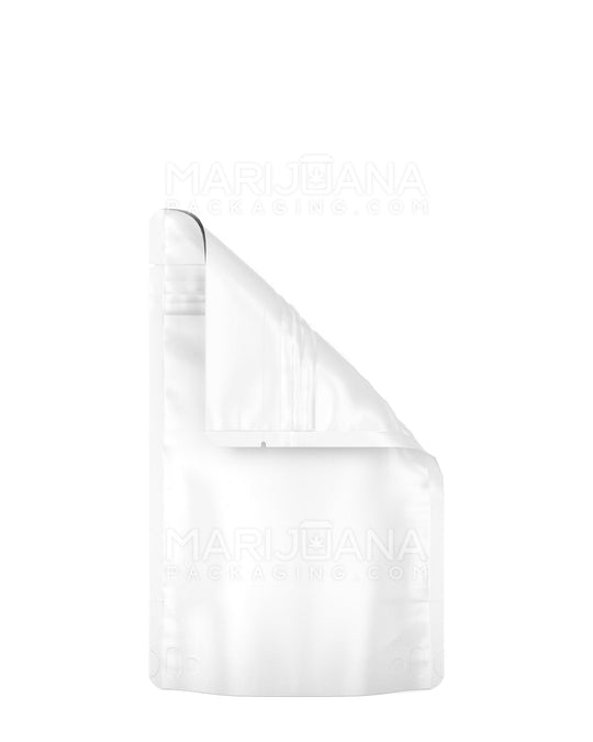 Tamper Evident | Matte White Mylar Bag | 4in x 6.5in - 7g - 1000 Count - 3