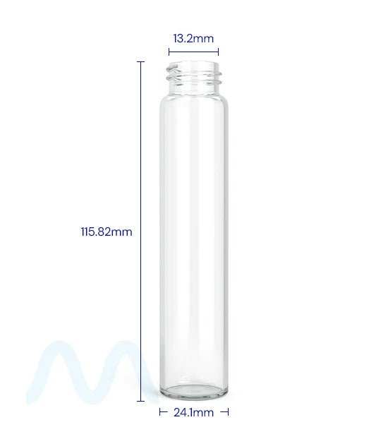 Glass Pre - Roll Tubes | 20mm - 115mm - 400 Count - 1