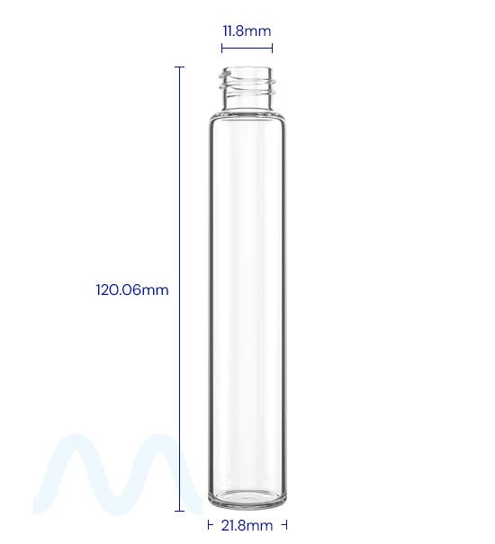 Glass Pre - Roll Tubes | 18mm - 120mm - 400 Count - 1