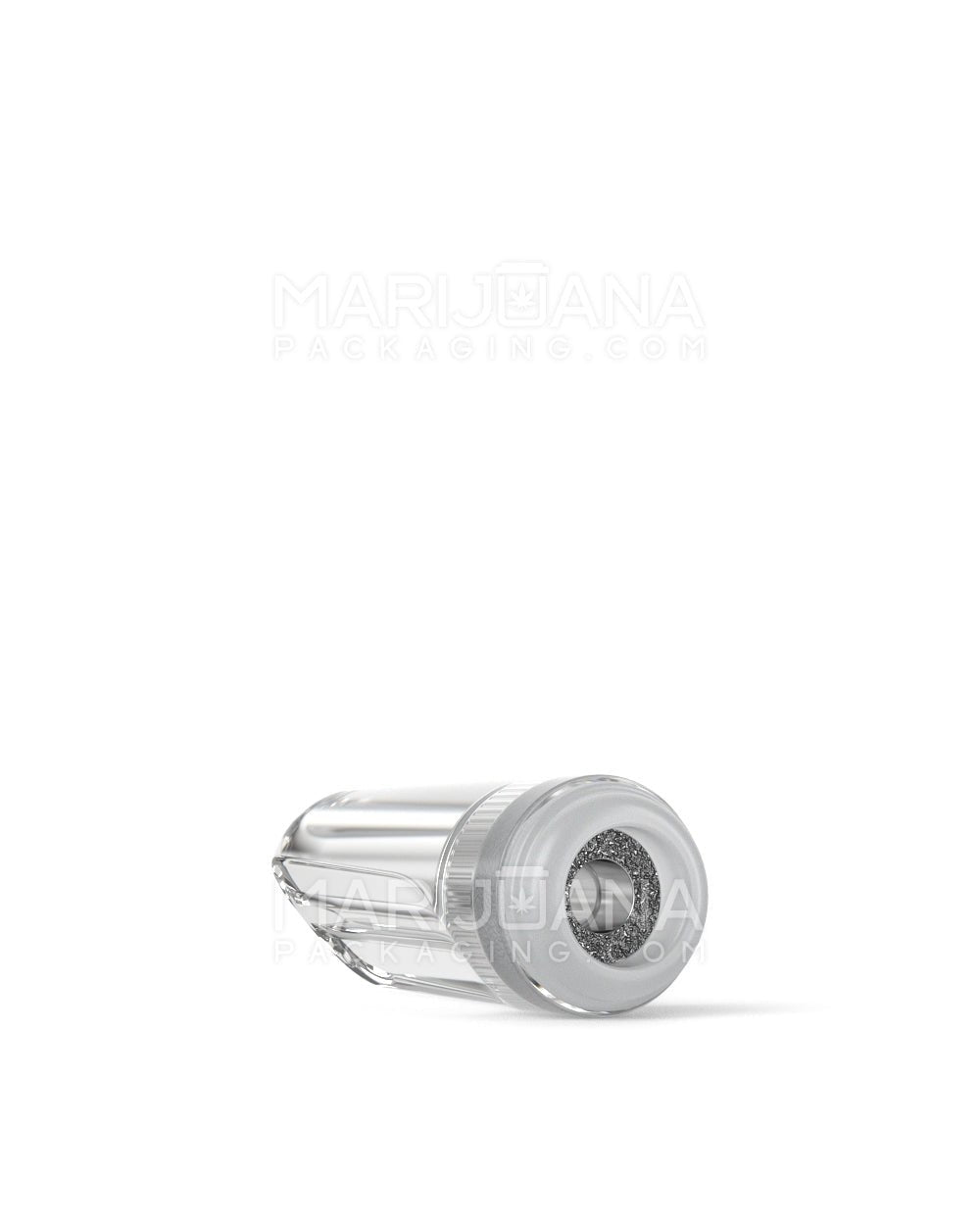 RAE | Flat Vape Mouthpiece for Arbor Press Plastic Cartridges | Clear Plastic - Arbor Press - 100 Count - 6