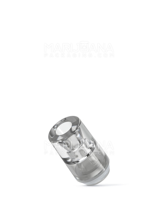 RAE | Round Vape Mouthpiece for Hand Press Plastic Cartridges | Clear Plastic - Hand Press - 400 Count