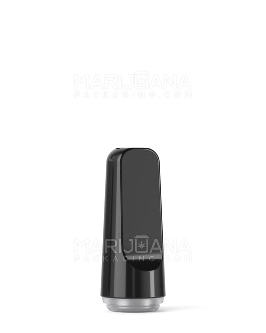 RAE | Flat Vape Mouthpiece for Arbor Press Plastic Cartridges | Black Plastic - Arbor Press - 100 Count