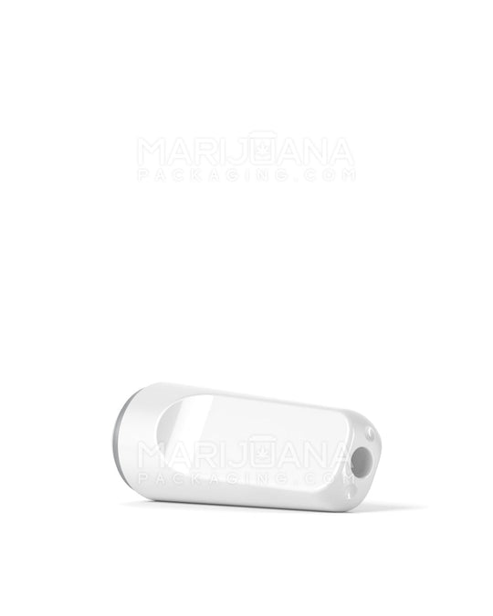 RAE | Flat Vape Mouthpiece for Arbor Press Plastic Cartridges | White Plastic - Arbor Press - 100 Count