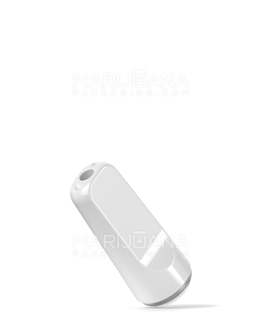 RAE | Flat Vape Mouthpiece for Arbor Press Plastic Cartridges | White Plastic - Arbor Press - 100 Count