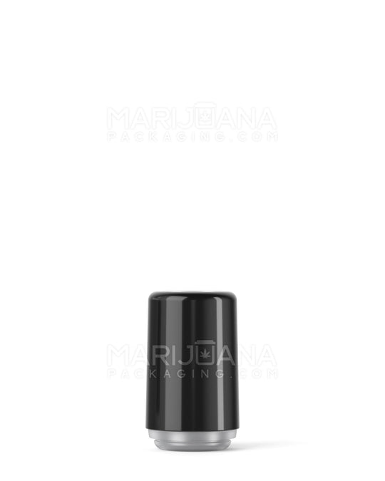 RAE | Round Vape Mouthpiece for Arbor Press Plastic Cartridges | Black Plastic - Arbor Press - 100 Count