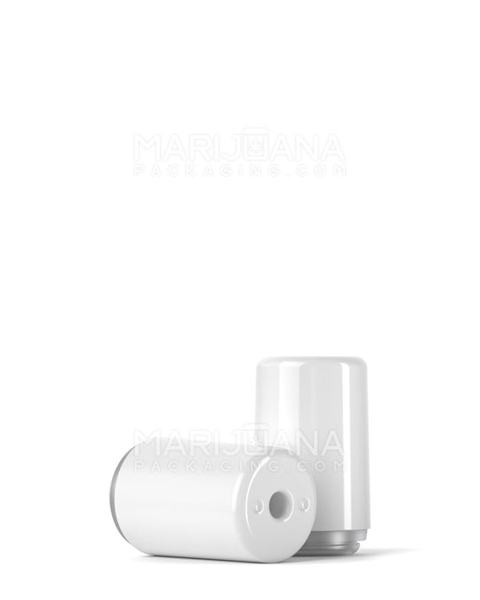 RAE | Round Vape Mouthpiece for Arbor Press Plastic Cartridges | White Plastic - Arbor Press - 100 Count