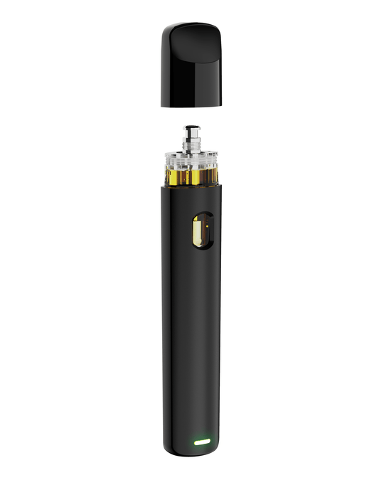 ACTIVE | Node Black AIO Ceramic Core Vapor Device with 2mm Aperture | 1mL - 250 mAh - 30 Count - 6