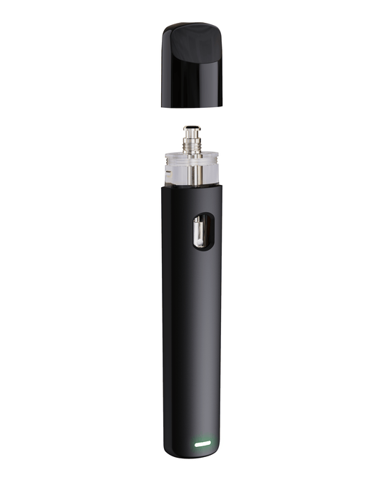 ACTIVE | Node Black AIO Ceramic Core Vapor Device with 2mm Aperture | 1mL - 250 mAh - 30 Count - 10