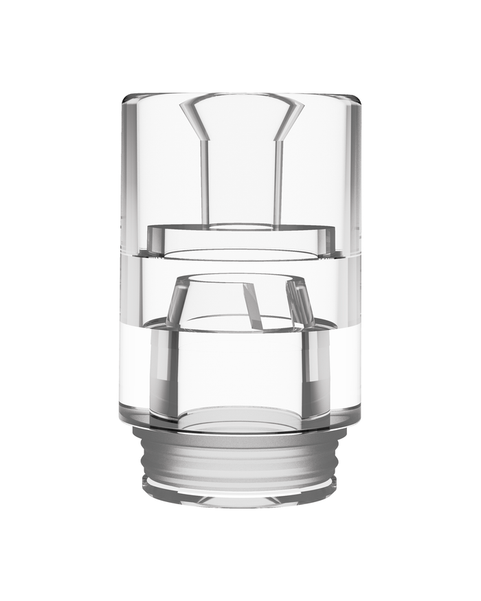 ACTIVE Barrel Clear Vapor Mouthpiece for EZ Click™ Cartridges | Clear Plastic - EZ Click | Sample Image