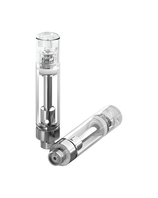 ACTIVE | Barrel Clear Vapor Mouthpiece for EZ Click™ Cartridges | Clear Plastic - EZ Click - 100 Count - 3