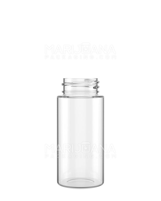 Wide Mouth Straight Sided Clear Plastic Jars for Pre-Rolls | 28mm - 2oz | Sample