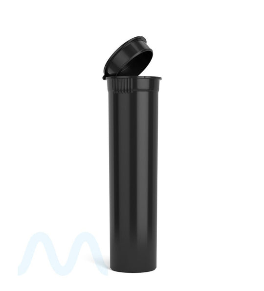 Child Resistant Pop Top Opaque Plastic Pre - Roll BiTubes | 88mm - Black | Sample - 1