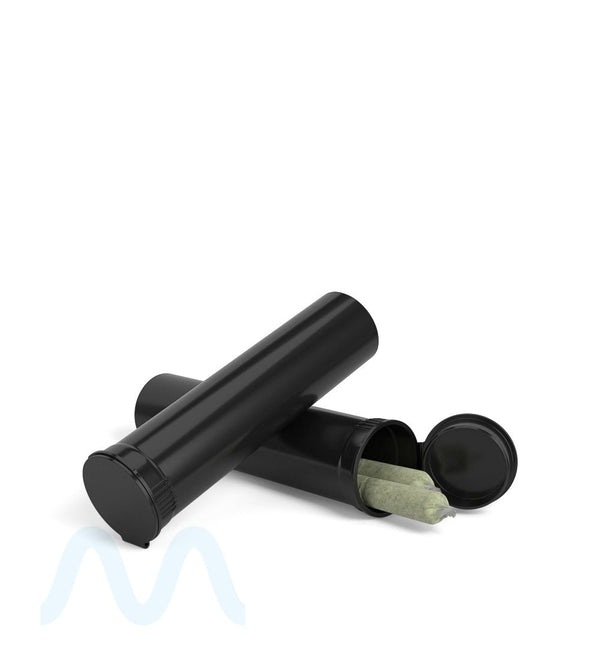 88mm Child Resistant Opaque Black Plastic Pre-Roll BiTubes – Gamut ...