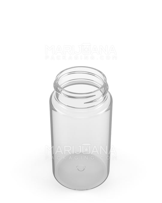 Wide Mouth Straight Sided Clear Plastic Jars for Pre-Rolls | 38mm - 2oz - 180 Count