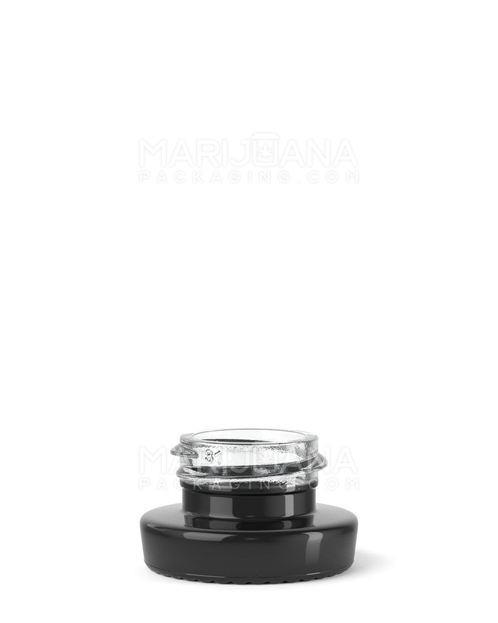 Black Glass Concentrate Containers / Silver Interior 28mm - 5mL - 480 Count | Sample Image