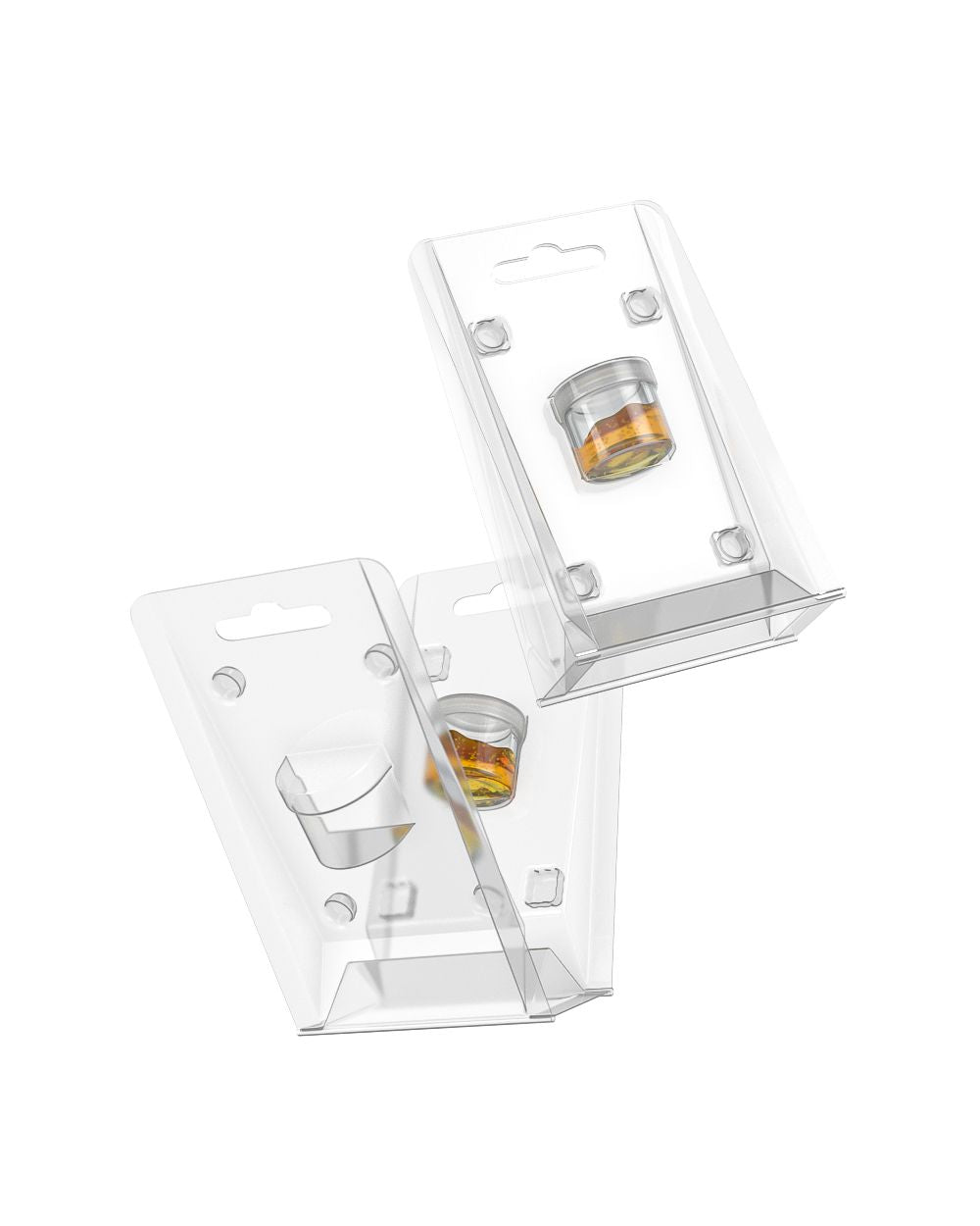 Custom Branded Blister Packaging for Concentrate Container - 1