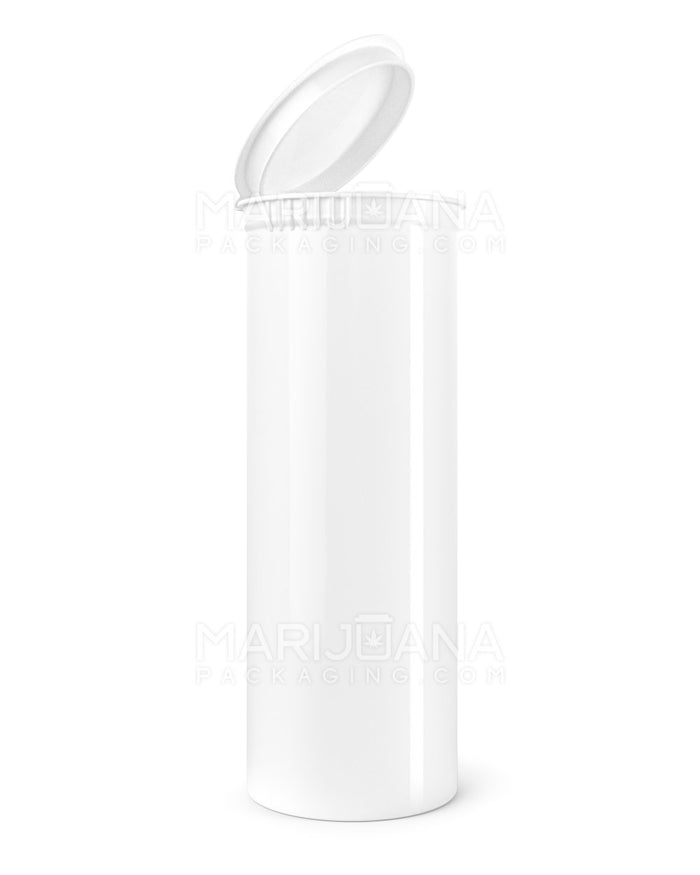 Child Resistant | Opaque White Pop Top PCR Bottles | 60dr - 14g | Sample Image