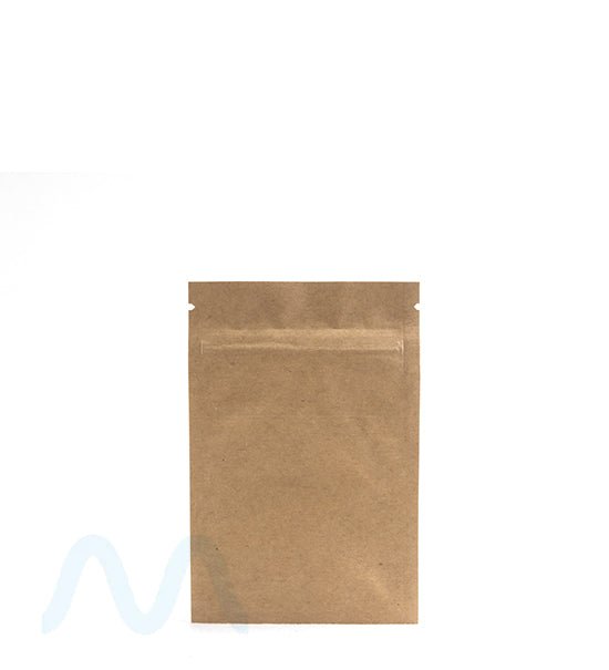 Kraft - Clear 3" x 4" Mylar Flat Barrier Bags 1Gr 100/Box - 2