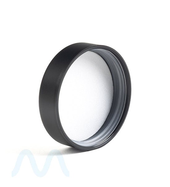 Child Resistant Smooth Black Blank w/PSI | 50mm - Black | 600 count - 2