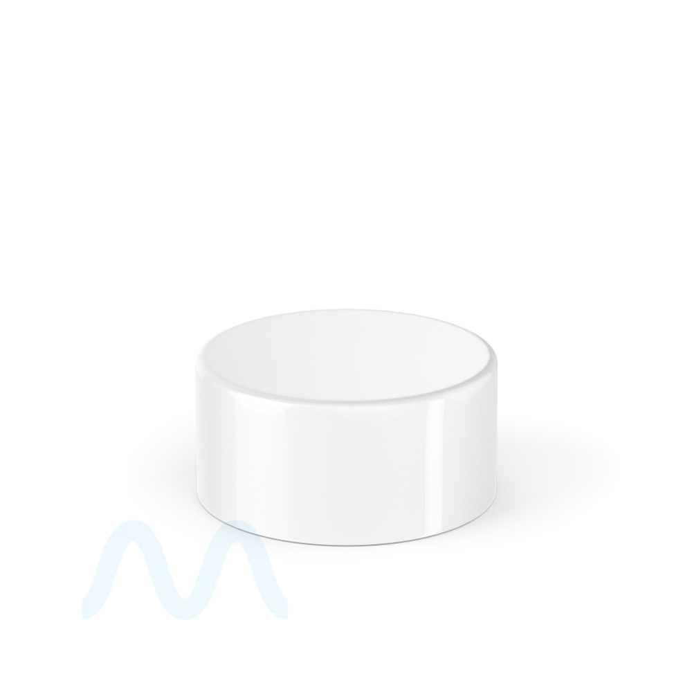 EBCRC528WG Smooth Glossy Whit Cap for Concentrate Jar