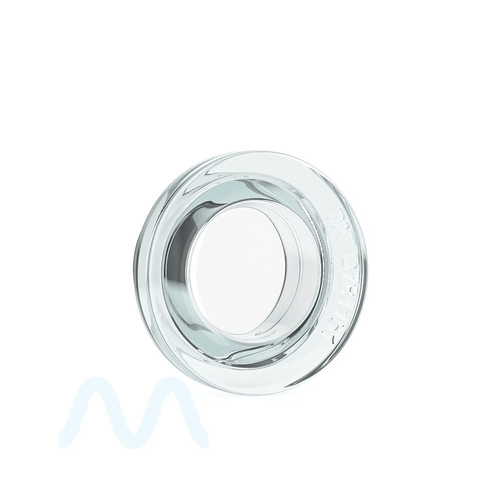 Clear Thick Wall Glass Concentrate Jar | 38mm - 9mL - 320 Count