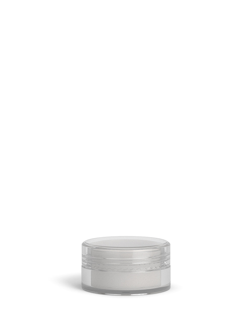 Clear Concentrate Containers w/ Screw Top Cap & White Silicone Insert | 5mL - Plastic - 100 Count - 1