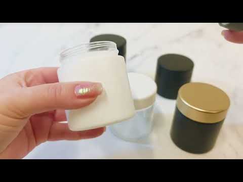 Straight Sided Clear Glass Jars | 89mm - 16oz | Sample - 1