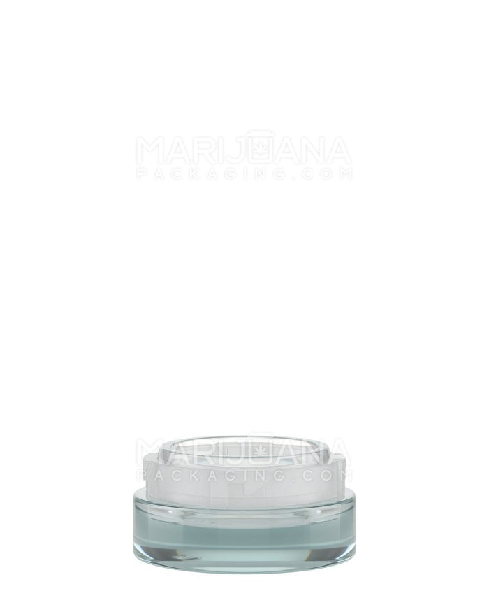 POLLEN GEAR Palm N Turn Clear Glass Concentrate Jar | 38mm - 5mL | Sample Image